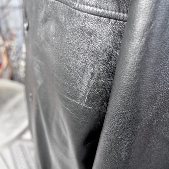 DKNY Leather Jacket - Picture 14 of 15